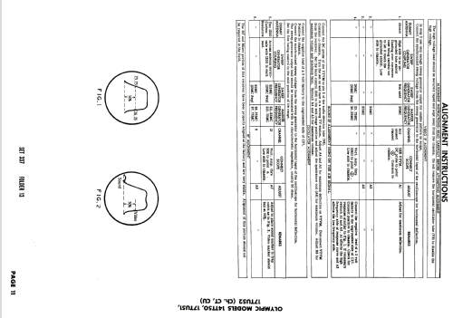 14TT50 Ch= CT; Olympic Radio & (ID = 1985037) Television