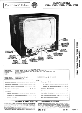 17C24; Olympic Radio & (ID = 3098164) Television