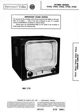 17C24; Olympic Radio & (ID = 3098165) Television