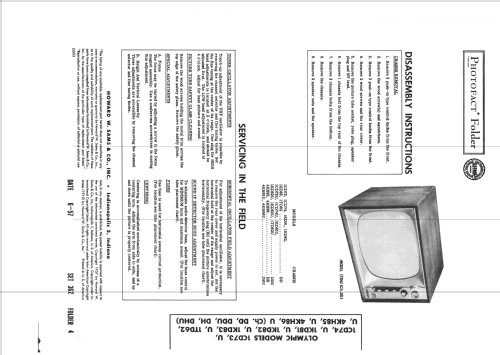 1KD81U Ch= DDU; Olympic Radio & (ID = 2385155) Television