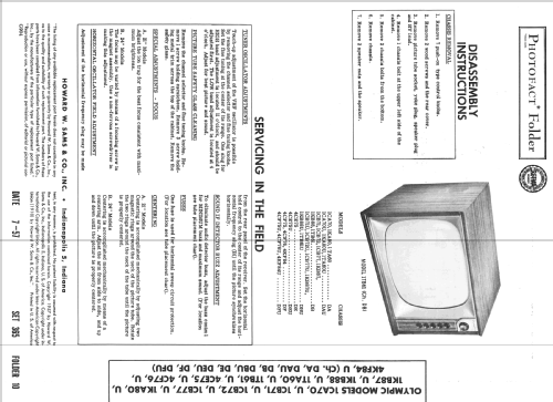 1TA60 Ch= DA; Olympic Radio & (ID = 2411255) Televisore