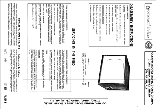 21CF61 Ch= AF; Olympic Radio & (ID = 2699774) Television