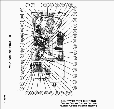 21DZ73 Ch= 'Z'; Olympic Radio & (ID = 2669152) Television