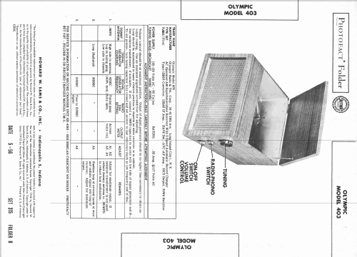 403 ; Olympic Radio & (ID = 2183500) Radio