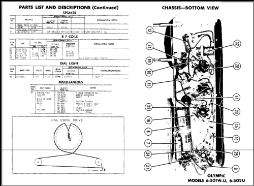 6-502U ; Olympic Radio & (ID = 475351) Radio