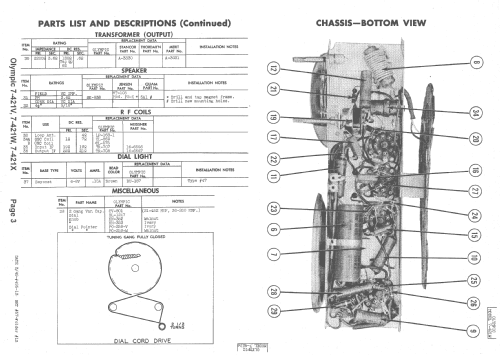 7-421V ; Olympic Radio & (ID = 1509565) Radio