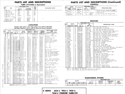 7-925 ; Olympic Radio & (ID = 935260) Radio