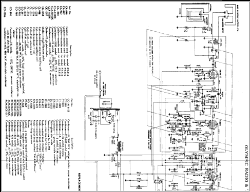 7-936 ; Olympic Radio & (ID = 297231) Radio