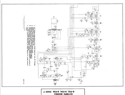 8-936; Olympic Radio & (ID = 1396892) Radio