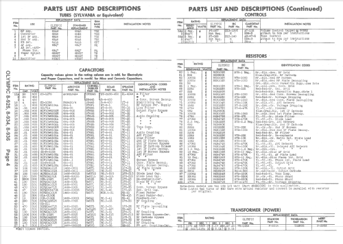 8-936; Olympic Radio & (ID = 1396896) Radio