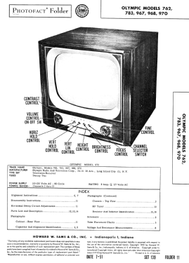 970; Olympic Radio & (ID = 2938735) Television