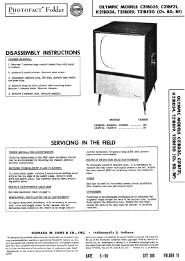 C21BF21 Ch= BF; Olympic Radio & (ID = 2770316) Television