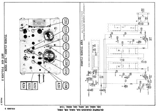 CB136 Ch= HB; Olympic Radio & (ID = 881111) Televisore