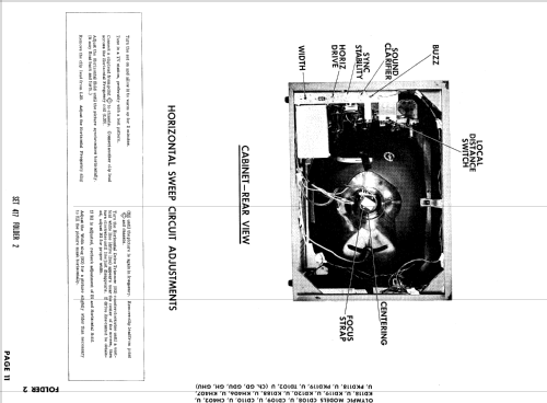 CD110 Ch= GD; Olympic Radio & (ID = 859031) Televisore