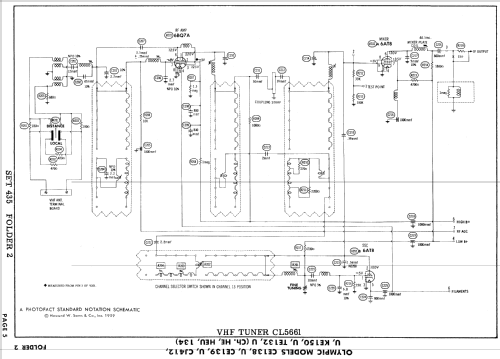 CE138 Ch= HE; Olympic Radio & (ID = 875722) Television