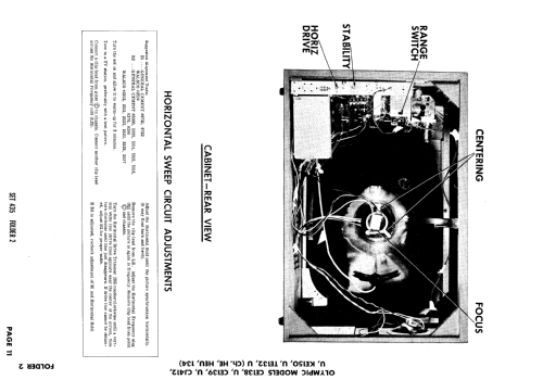 KE150U Ch= HEU; Olympic Radio & (ID = 875936) Television