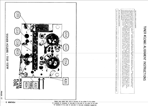 PKD118 Ch= GD; Olympic Radio & (ID = 859268) Television