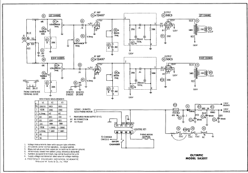 SA301T ; Olympic Radio & (ID = 531732) Reg-Riprod