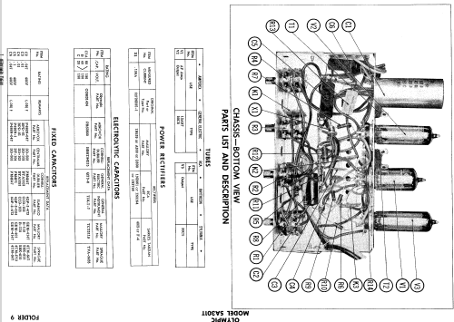 SA301T ; Olympic Radio & (ID = 531733) Sonido-V