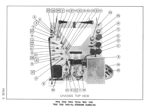 TV-105 Challenger ; Olympic Radio & (ID = 1347582) Television