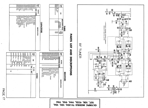 TV-107 Pacemaker ; Olympic Radio & (ID = 1347708) Television