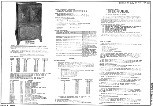 TV-947 ; Olympic Radio & (ID = 2888664) Television