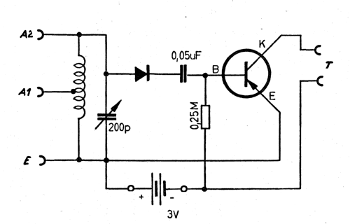 OMEGA Transistor Empfänger 8MT; Omega; Trossingen, (ID = 2088273) Radio