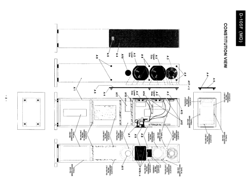 Speaker System D-105F; Onkyo, Osaka Denki (ID = 1989946) Speaker-P