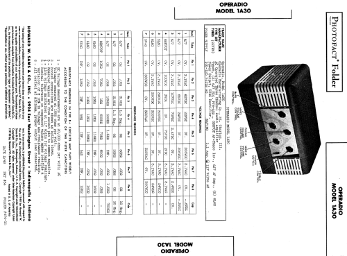 1A30 ; Operadio Corp.; St. (ID = 951866) Ampl/Mixer