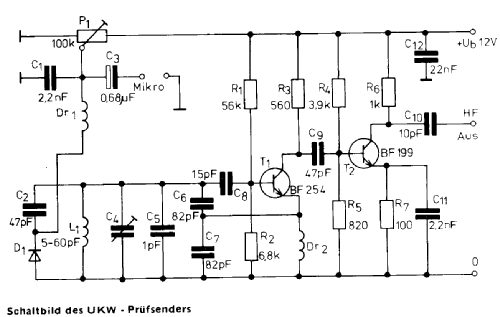 UKW - Prüfsender B 94; Oppermann Electronic (ID = 1706178) Equipment