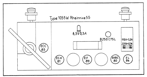 Rheinnixe 1055W; Opta-Spezial siehe (ID = 2645799) Radio