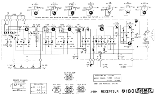 TO180 Ch= X684; Optalix, T.E.D., (ID = 2563769) Radio