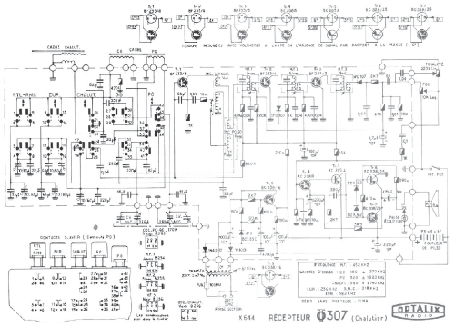 TO307 Marine Ch= X644; Optalix, T.E.D., (ID = 2563733) Radio