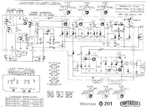 TO201; Optalix, T.E.D., (ID = 2563741) Radio