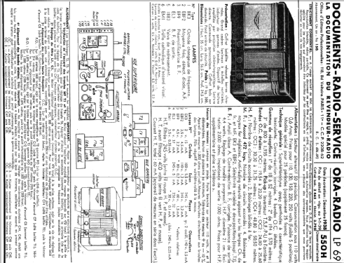 LP69 Cinéma; ORA, Oradyne, Gérard (ID = 231925) Radio