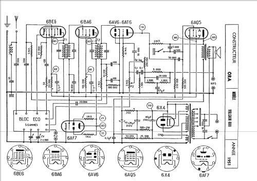 Vulcain 609; ORA, Oradyne, Gérard (ID = 700109) Radio