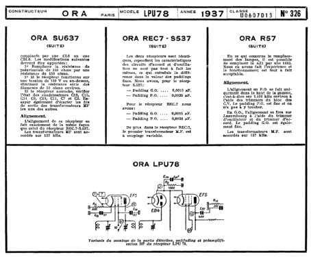 REC7; ORA, Oradyne, Gérard (ID = 1998704) Radio