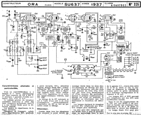 SU637; ORA, Oradyne, Gérard (ID = 1998790) Radio