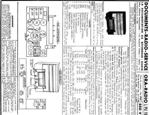 LPU78; ORA, Oradyne, Gérard (ID = 2347516) Radio