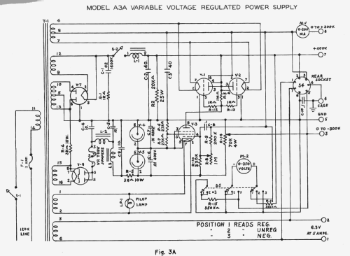 Power Supply A3; Oregon Electronic (ID = 2728735) Equipment