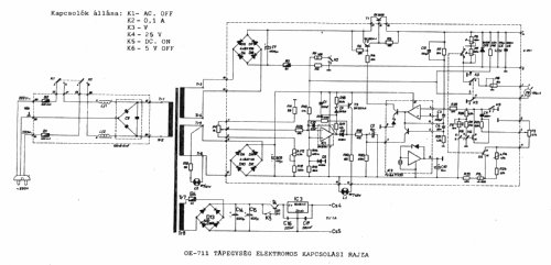 Dual Power Supply OE 711; Orvosi Müszer (ID = 2209516) A-courant