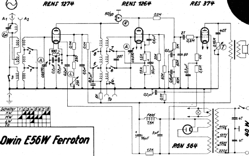 Ferroton E56W; Owin; Hannover (ID = 3026189) Radio