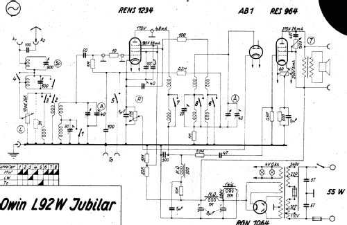 Jubilar L92W; Owin; Hannover (ID = 3028157) Radio