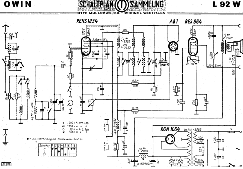 Jubilar L92W; Owin; Hannover (ID = 3031783) Radio