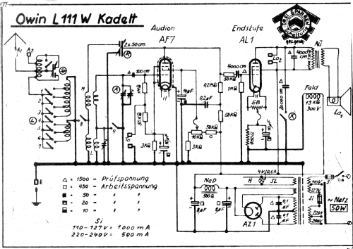 Kadett L111W ; Owin; Hannover (ID = 1778845) Radio