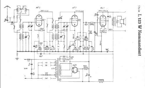 Kommandant L123W; Owin; Hannover (ID = 5020) Radio