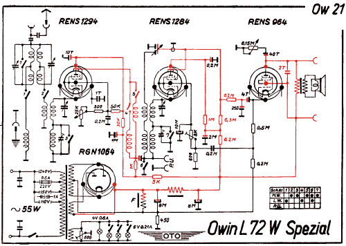 Spezial L72W; Owin; Hannover (ID = 3017564) Radio