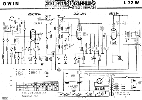 Weltklang L72W; Owin; Hannover (ID = 3033148) Radio