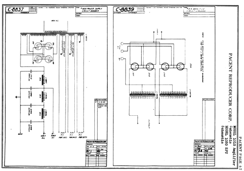 1020 SPU power supply C-8837; Pacent, New York (ID = 1055779) Strom-V