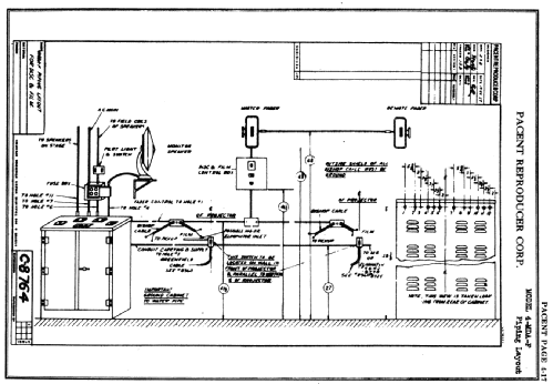 4-MDA-F Amplifier C-8618, C-8764, C-8483, 9126; Pacent, New York (ID = 1055728) Ampl/Mixer